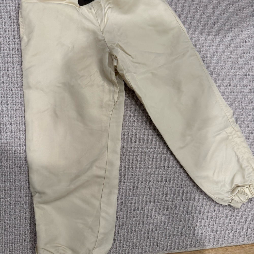 Essentials Cream Sweatpants Relaxed Fit